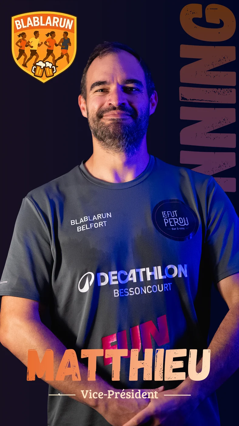 Matthieu, Vice-Président Blablarun Belfort