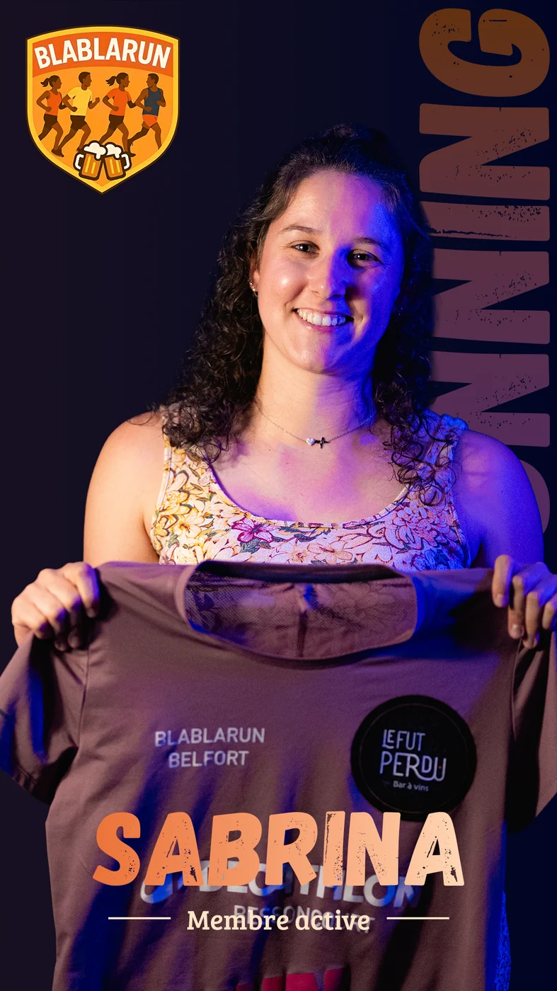 Sabrina, Membre active Blablarun Belfort